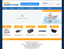 Tablet Screenshot of hisafesecurity.com